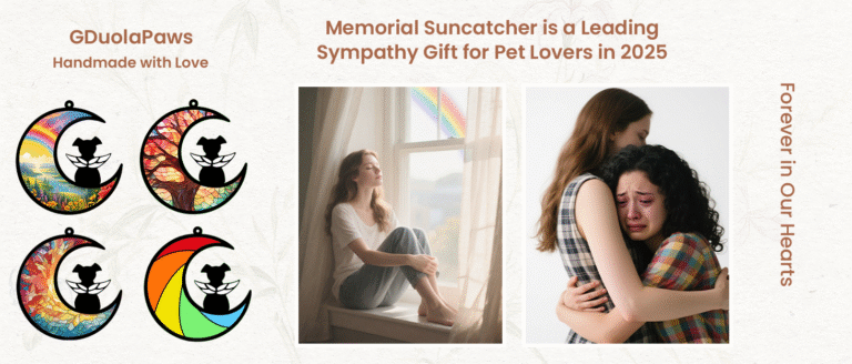 Memorial Suncatcher is a Leading Sympathy Gift for Pet Lovers in 2025
