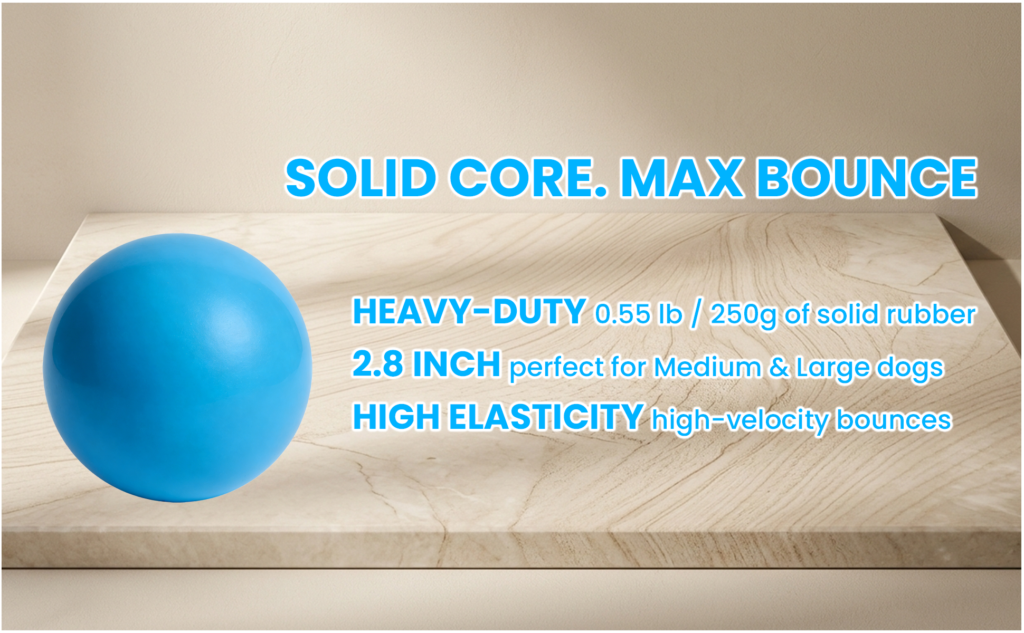 100% SOLID CORE HIGH BOUNCE