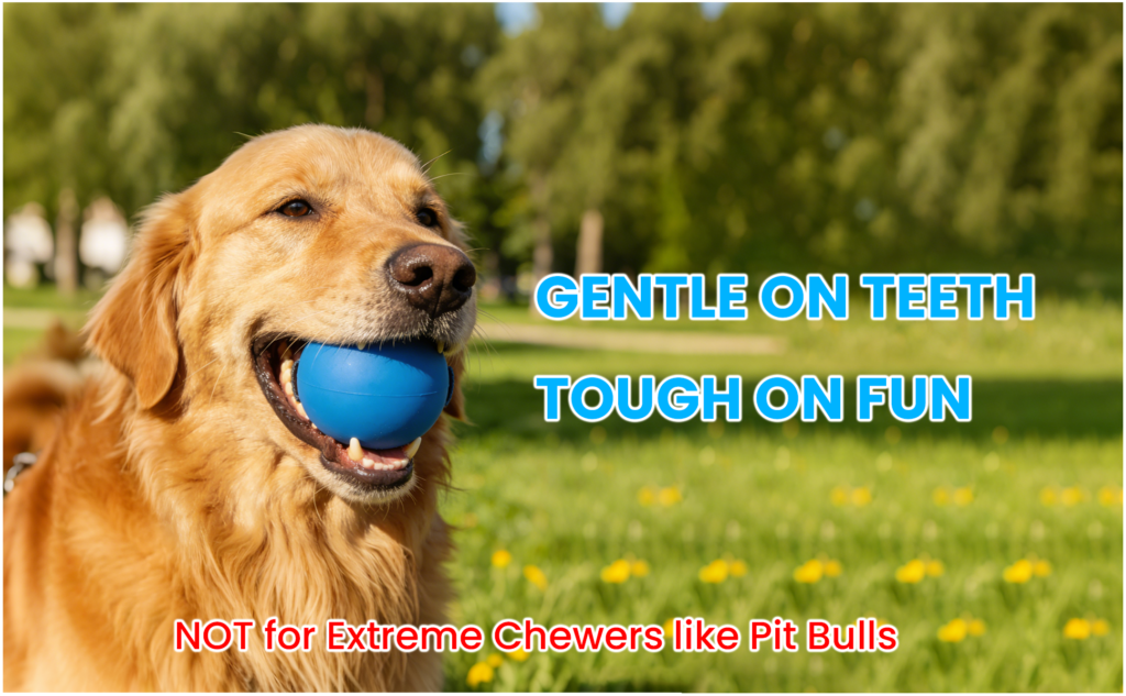 GENTLE ON TEETH TOUGH ON FUN